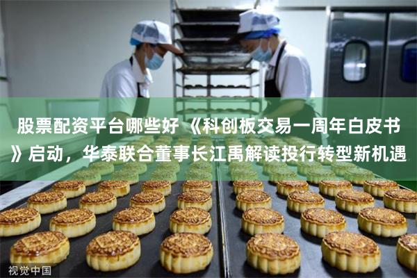 股票配资平台哪些好 《科创板交易一周年白皮书》启动，华泰联合董事长江禹解读投行转型新机遇