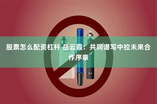股票怎么配资杠杆 岳云霞：共同谱写中拉未来合作序章