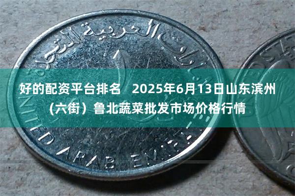 好的配资平台排名 2025年6月13日山东滨州(六街)鲁北蔬菜批发市场价格行情